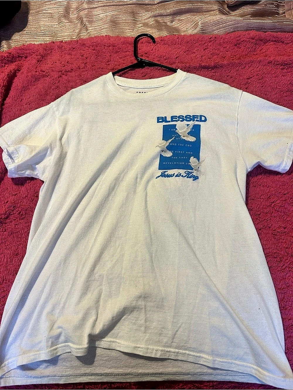 Popular Sportswear Graphic Short Sleeve Tee Size Medium